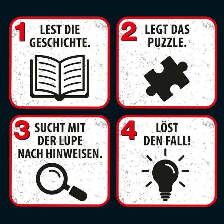 Produktbild: Krimipuzzle Die drei ??? Kids Chaos im Zoo