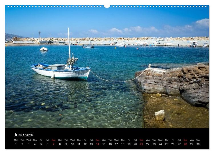 Produktbild: The Greek Island Of Ikaria (High Quality Premium Wall Calendar 2026 DIN A2 landscape),CALVENDO 12 Month Wall Calendar