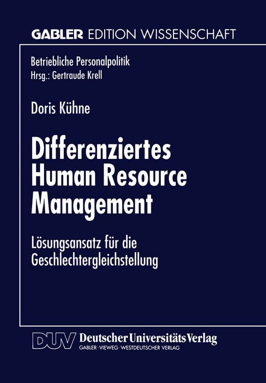 Bild vom Artikel Differenziertes Human Resource Management vom Autor Doris Kühne