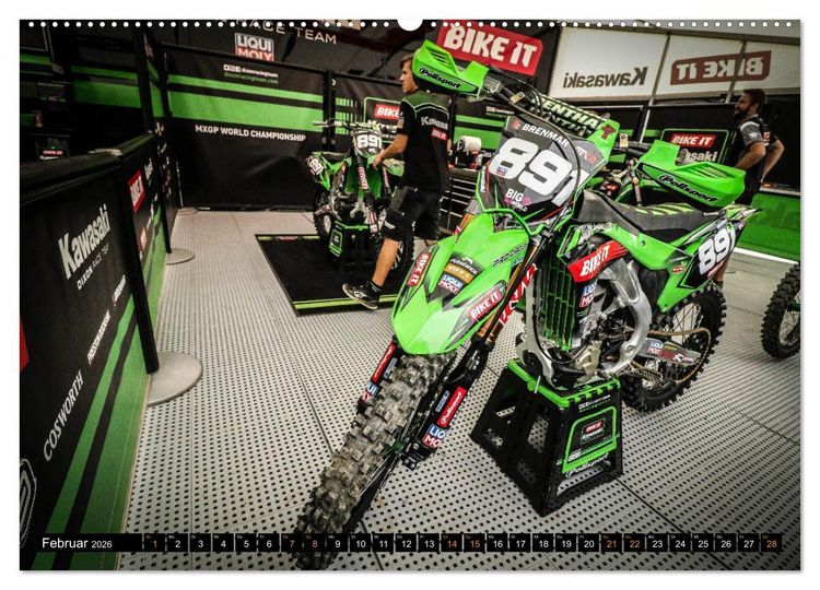 Produktbild: MX-Racing (hochwertiger Premium Wandkalender 2026 DIN A2 quer), Kunstdruck in Hochglanz