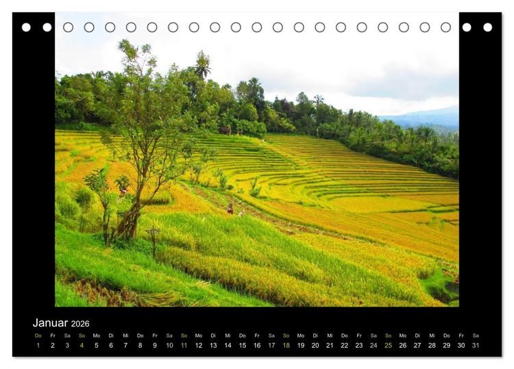 Produktbild: Bali (Tischkalender 2026 DIN A5 quer), CALVENDO Monatskalender