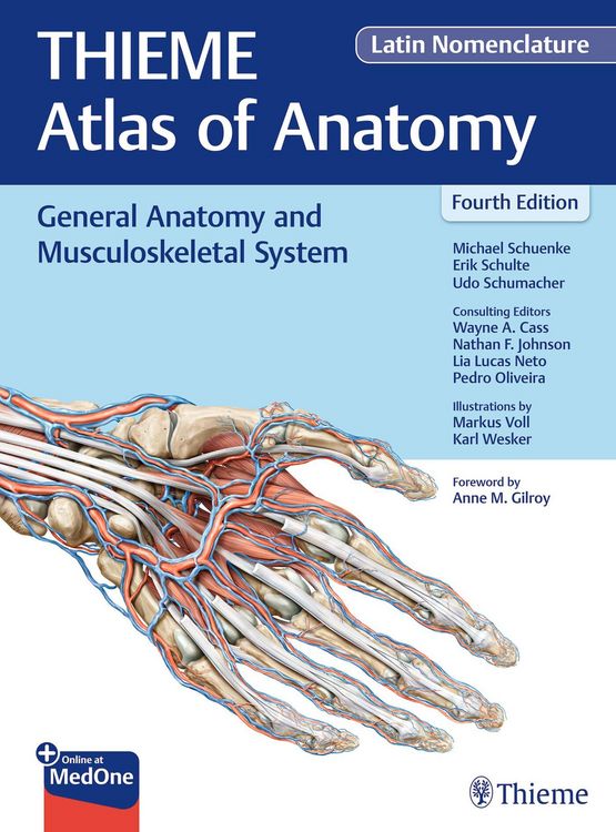Produktbild: General Anatomy and Musculoskeletal System (THIEME Atlas of Anatomy), Latin Nomenclature