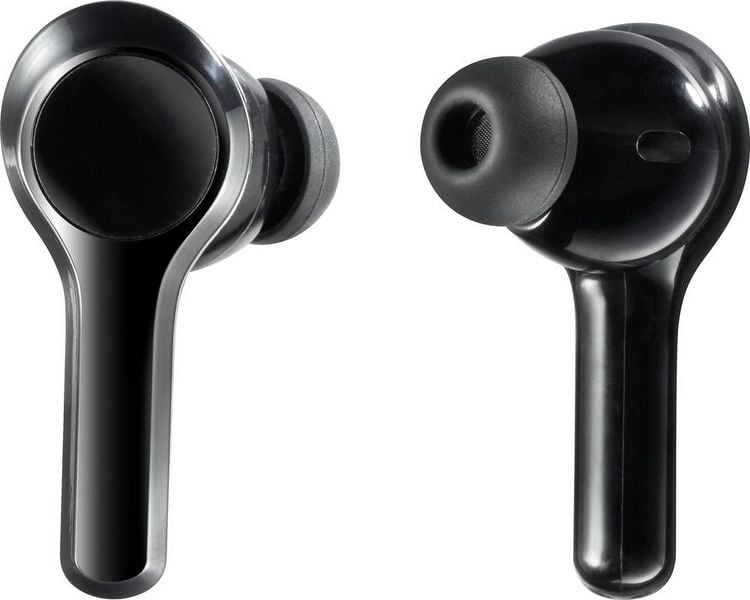 Produktbild: Renkforce RF-NCE-500 In Ear Kopfh&ouml;rer Bluetooth&reg; Schwarz Noise Cancelling Headset, Lautst&auml;rkeregelung