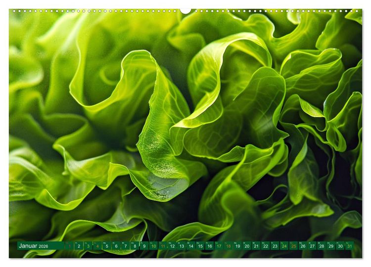 Produktbild: Algen - Superfood (Wandkalender 2026 DIN A2 quer), CALVENDO Monatskalender