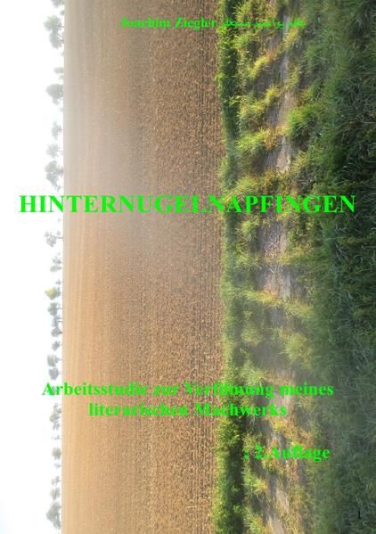 Produktbild: Hinternugelnapfingen Arbeitsstudie zur Verfilmung meines literarischen Machwerks; 2.Auflage