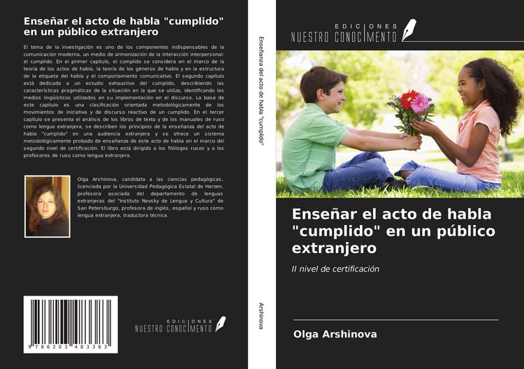 Produktbild: Ense&ntilde;ar el acto de habla "cumplido" en un p&uacute;blico extranjero