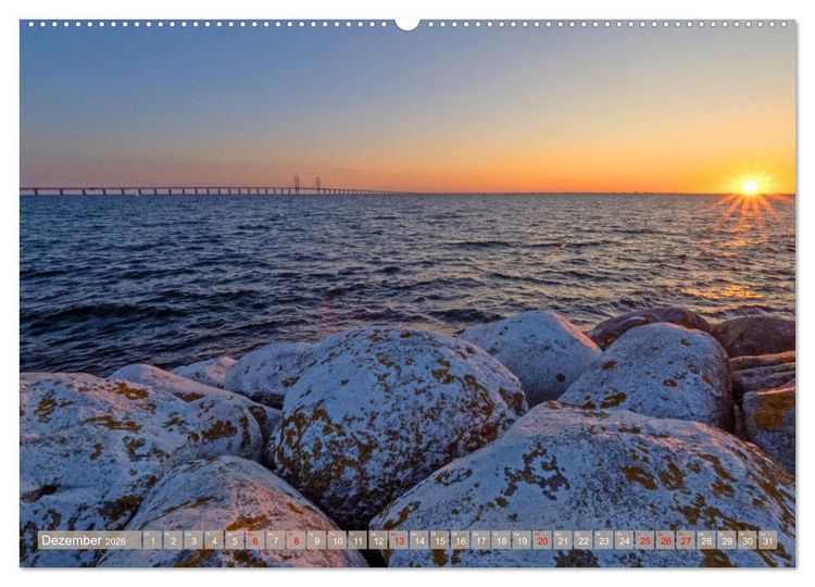 Produktbild: Malm&ouml; in Schweden (hochwertiger Premium Wandkalender 2026 DIN A2 quer), Kunstdruck in Hochglanz