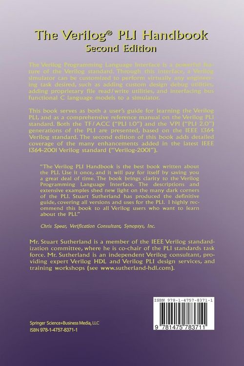 Produktbild: The Verilog PLI Handbook