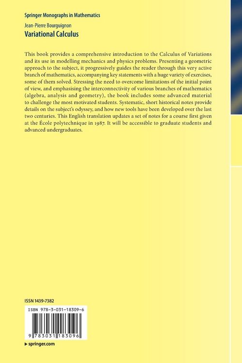 Produktbild: Variational Calculus
