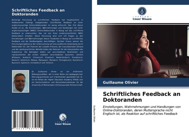 Produktbild: Schriftliches Feedback an Doktoranden