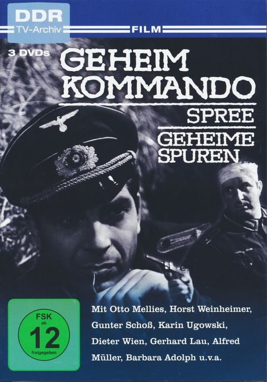 Produktbild: Geheimkommando Spree/Geheime Spuren - DDR TV-Archiv [3DVDs]