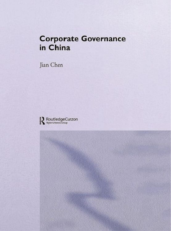 Produktbild: Corporate Governance in China