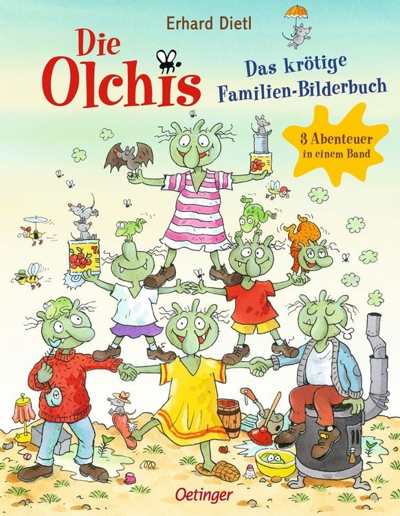 Produktbild: Die Olchis. Das krötige Familien-Bilderbuch