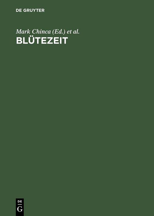 Produktbild: Bl&uuml;tezeit