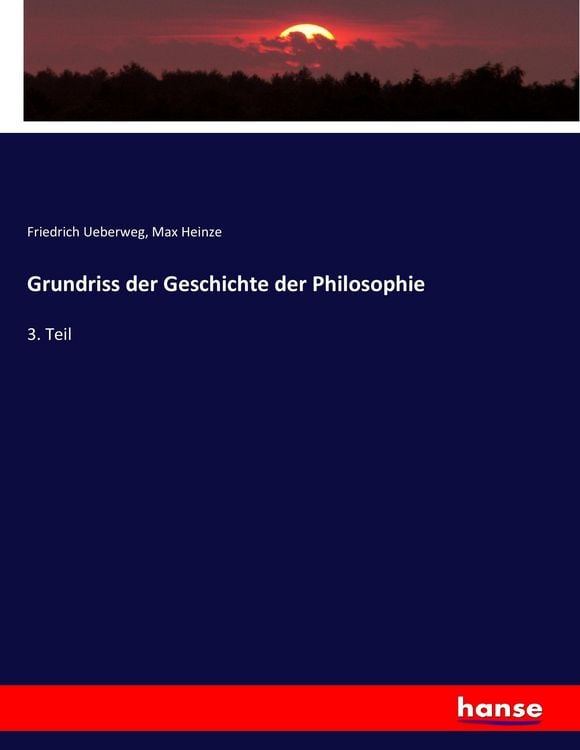 Produktbild: Grundriss der Geschichte der Philosophie