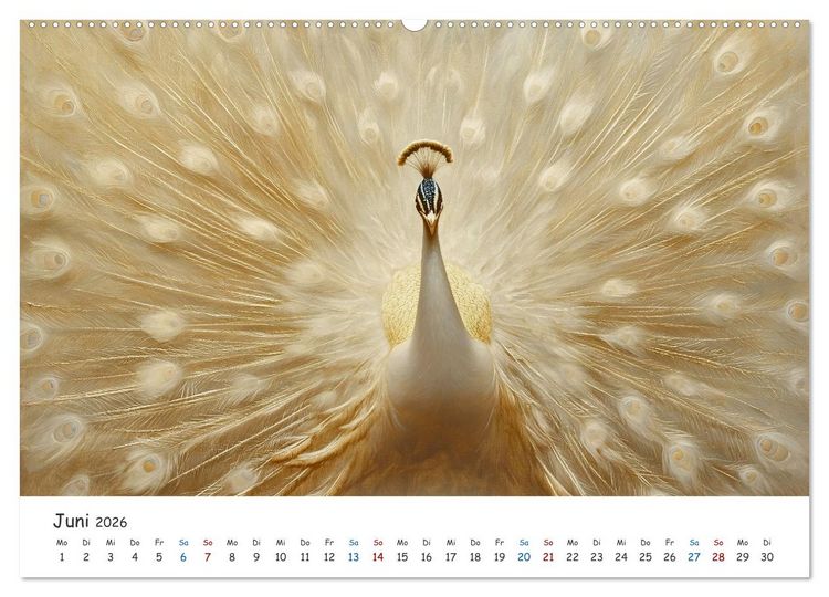 Produktbild: Tiere in der Kunst (Wandkalender 2026 DIN A2 quer), CALVENDO Monatskalender