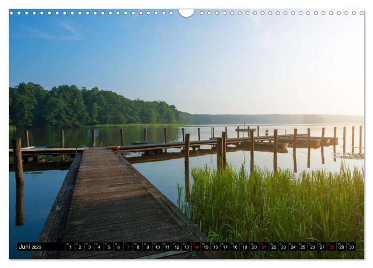 Produktbild: Stille Seen um Himmelpfort (Wandkalender 2026 DIN A3 quer), CALVENDO Monatskalender