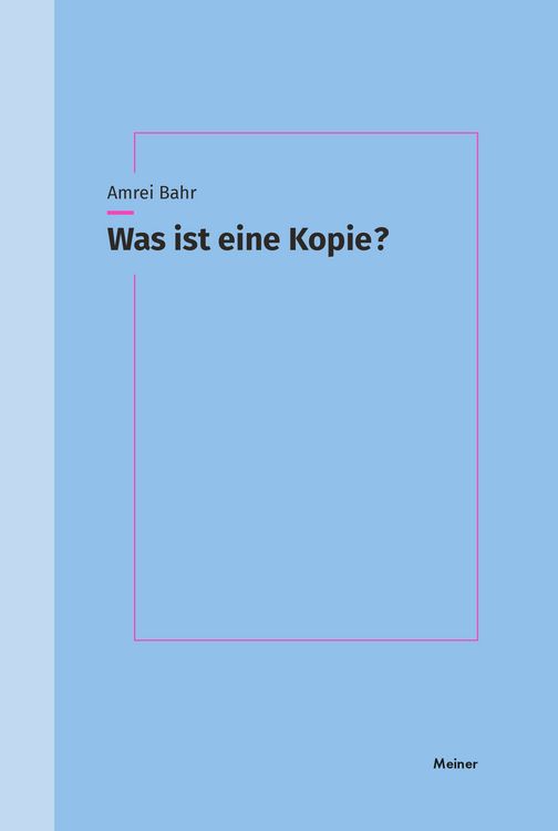 Produktbild: Was ist eine Kopie?