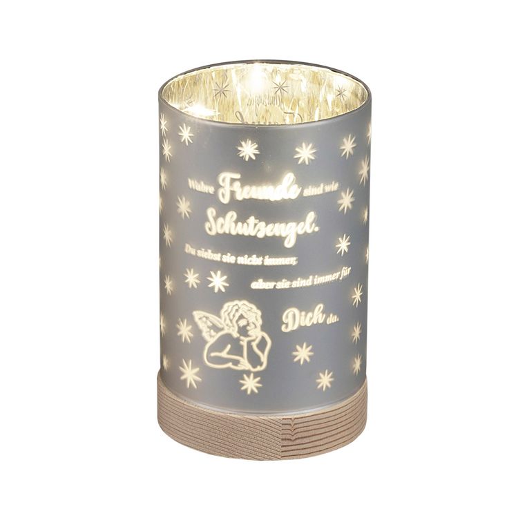 Produktbild: formano Deko-Licht 15cm Spruch + Timer Deko-Licht 15cm Spruch + Timer