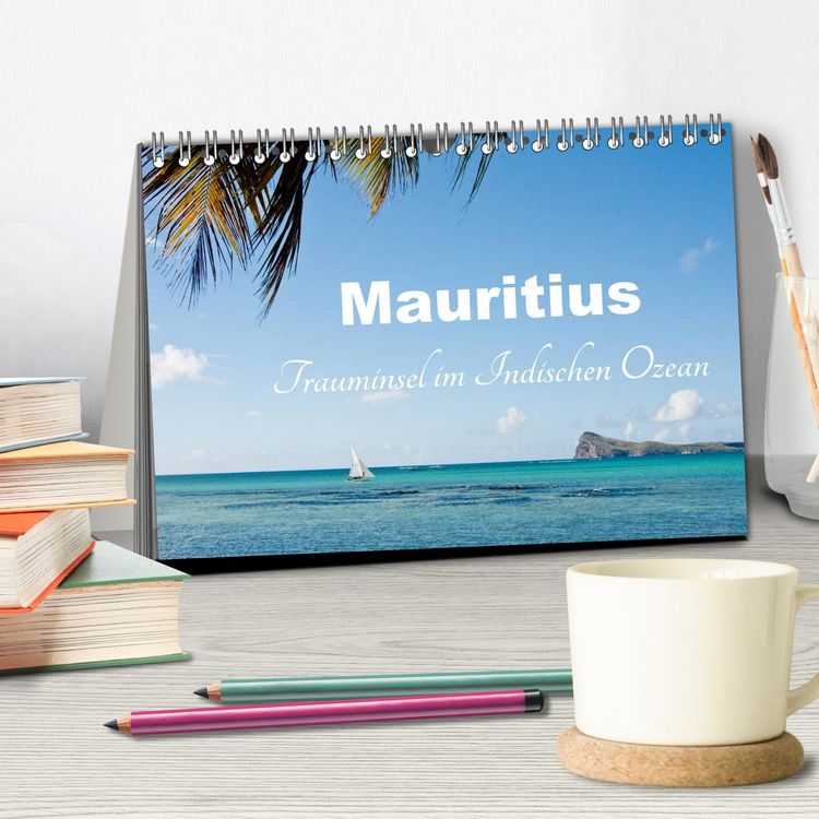 Produktbild: Mauritius - Trauminsel im Indischen Ozean (Tischkalender 2026 DIN A5 quer), CALVENDO Monatskalender