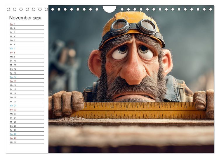 Produktbild: Kaffee, Kabel, Katastrophen (Wandkalender 2026 DIN A4 quer), CALVENDO Monatskalender
