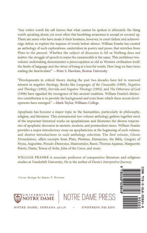 Produktbild: On What Cannot Be Said