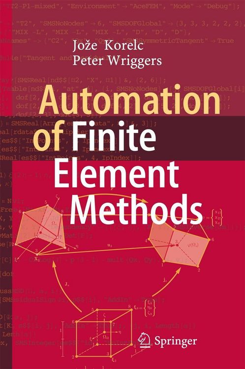 Produktbild: Automation of Finite Element Methods