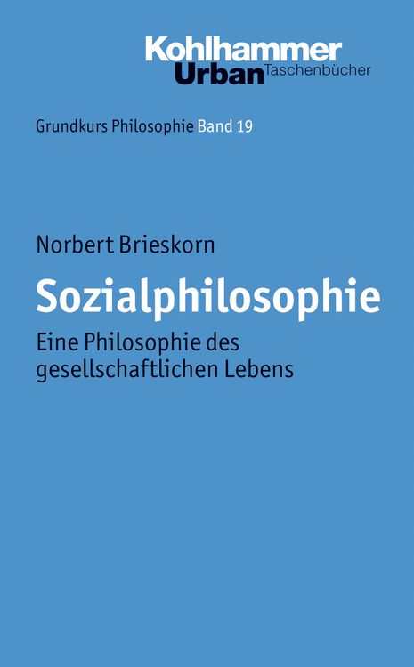 Produktbild: Sozialphilosophie