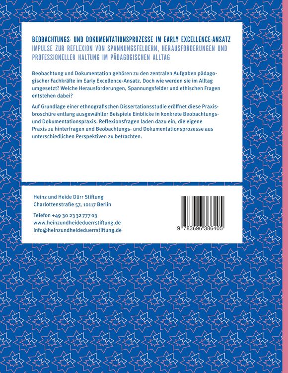 Produktbild: Beobachtungs- und Dokumentationsprozesse im Early Excellence-Ansatz
