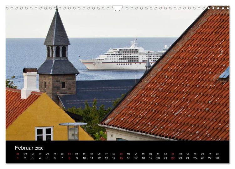 Produktbild: D&auml;nemarks Bornholm 2026 (Wandkalender 2026 DIN A3 quer), CALVENDO Monatskalender