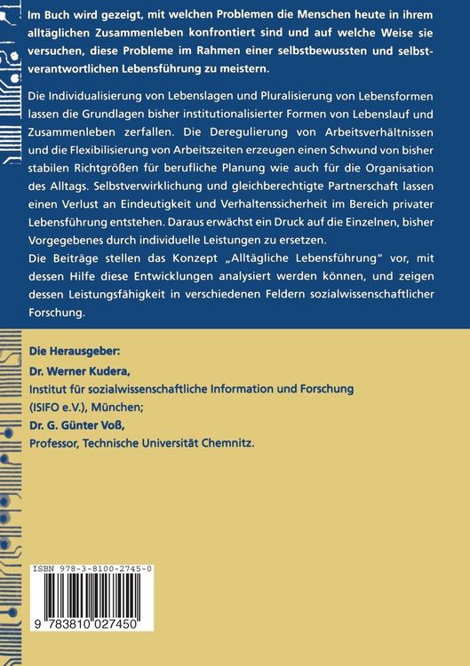 Produktbild: Lebensf&uuml;hrung und Gesellschaft