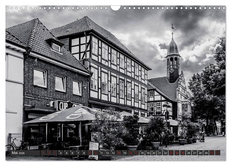 Produktbild: Ein Blick auf Nienburg an der Weser (Wandkalender 2026 DIN A3 quer), CALVENDO Monatskalender