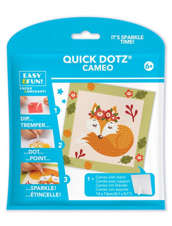 Produktbild: DOTZIES BY DIAMOND DOTZ - Diamond Painting Kleiner Fuchs