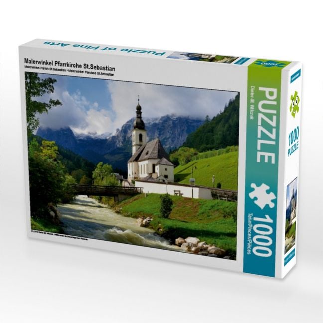 Produktbild: Malerwinkel Pfarrkirche St.Sebastian (Puzzle)