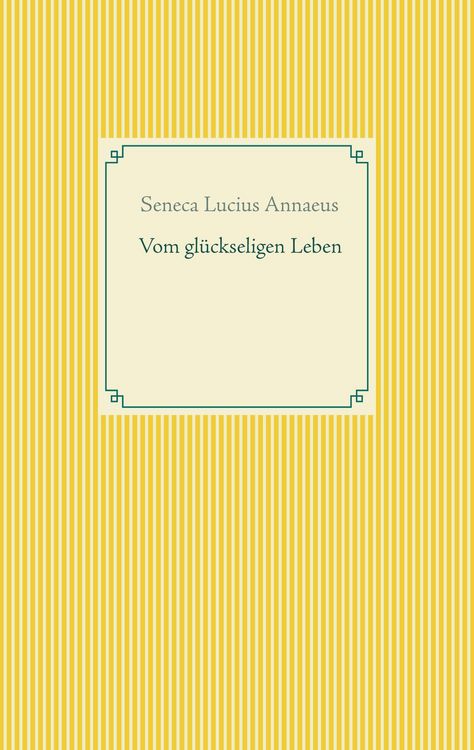 Produktbild: Vom gl&uuml;ckseligen Leben