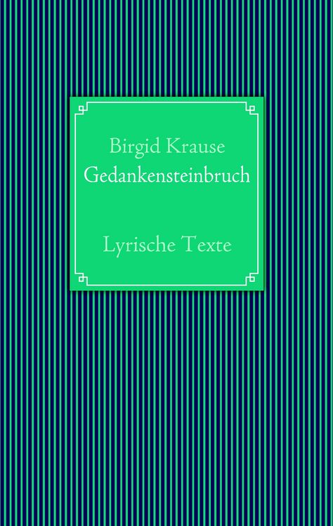 Produktbild: Gedankensteinbruch