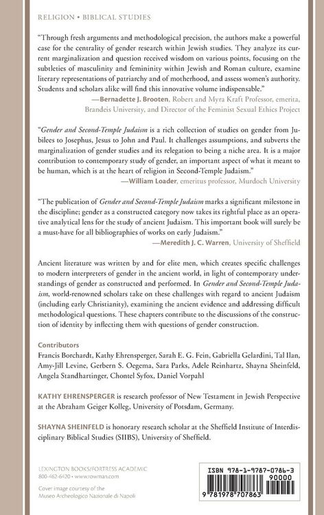 Produktbild: Gender and Second-Temple Judaism