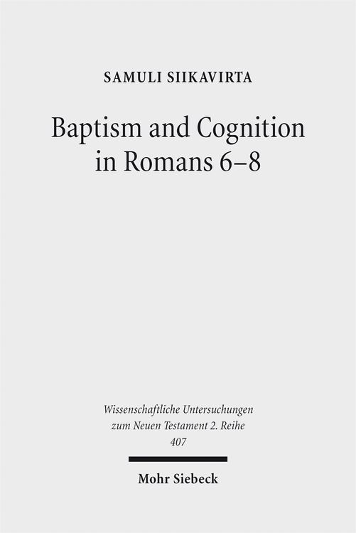 Produktbild: Baptism and Cognition in Romans 6-8