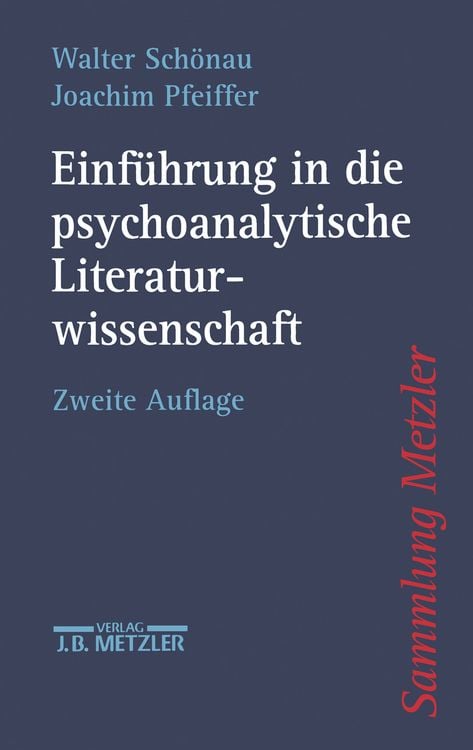 Produktbild: Einführung in die psychoanalytische Literaturwissenschaft