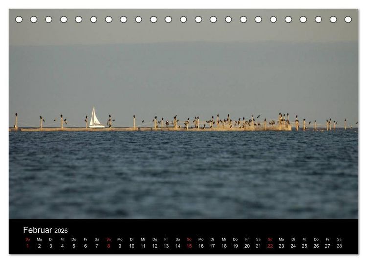 Produktbild: Wasserwandern in Mecklenburg-Vorpommern (Tischkalender 2026 DIN A5 quer), CALVENDO Monatskalender