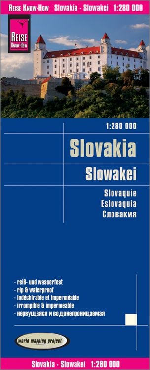 Produktbild: Reise Know-How Landkarte Slowakei (1:280.000)