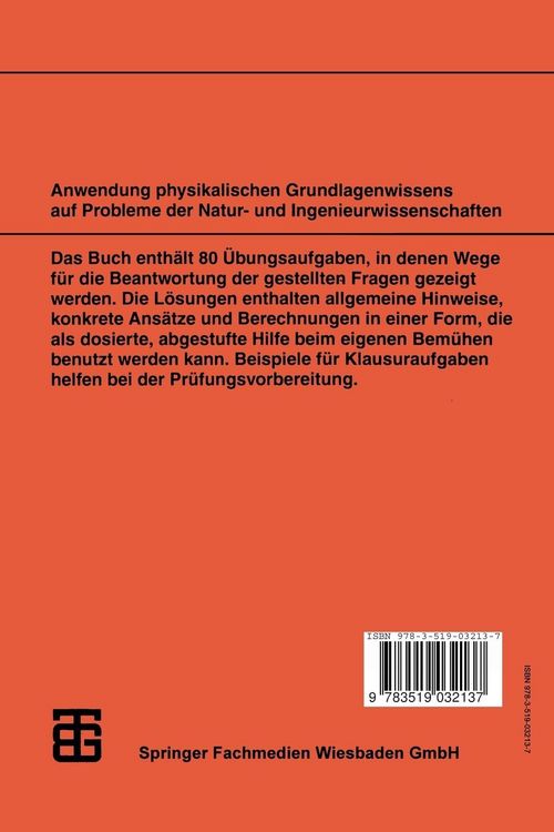 Produktbild: Physik-&Uuml;bungen f&uuml;r Ingenieure