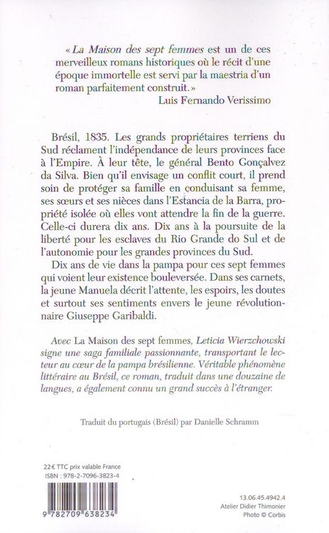 Produktbild: La maison des sept femmes