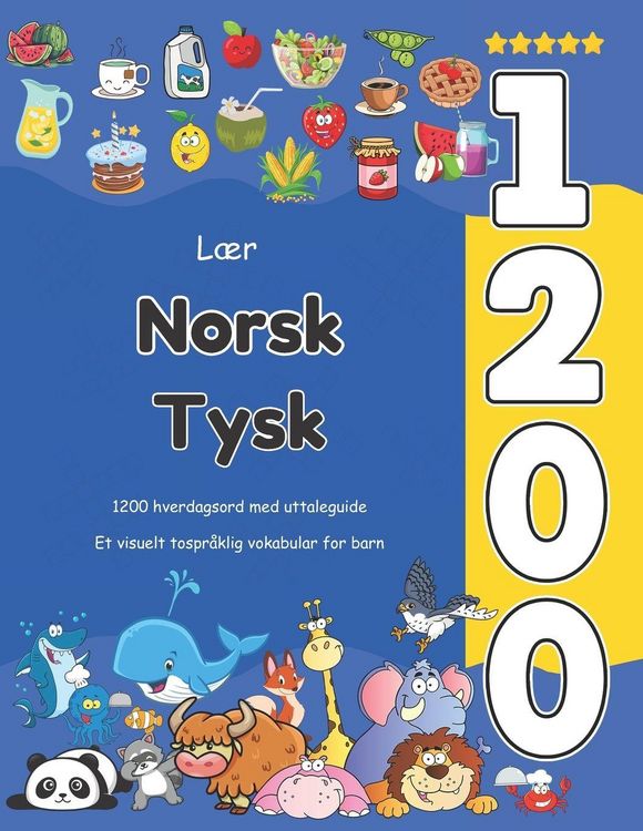 Produktbild: L&aelig;r Norsk Tysk 1200 hverdagsord med uttaleguide