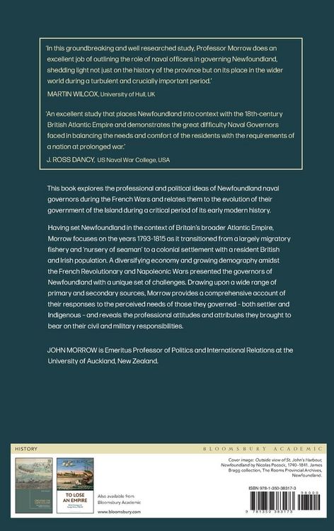 Produktbild: The Naval Government of Newfoundland in the French Wars