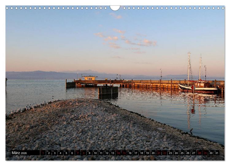 Produktbild: Sehenswerter Bodensee (Wandkalender 2026 DIN A3 quer), CALVENDO Monatskalender