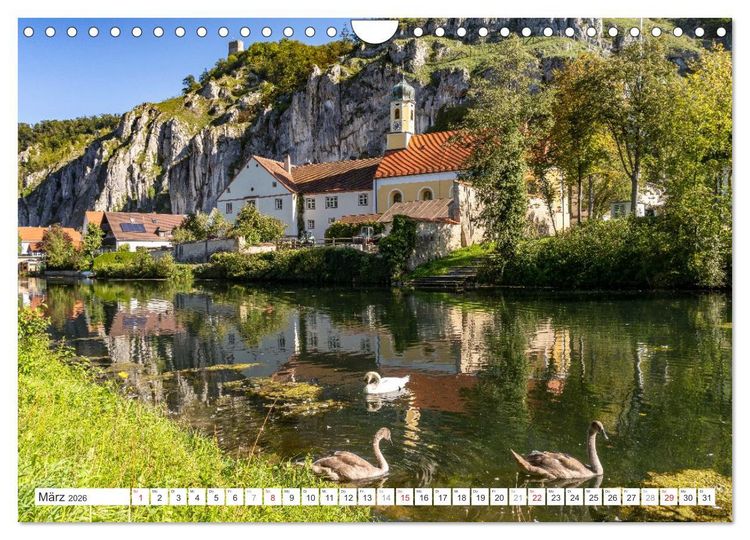 Produktbild: Deutschlands sch&ouml;nste Altst&auml;dte - Bayern (Wandkalender 2026 DIN A4 quer), CALVENDO Monatskalender