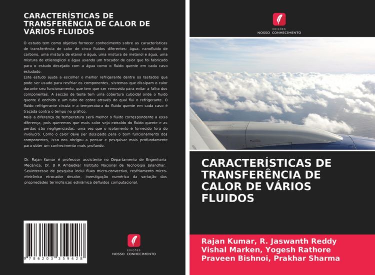 Produktbild: Caracter&iacute;sticas De Transfer&ecirc;ncia De Calor De V&aacute;rios Fluidos