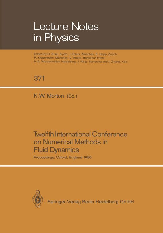 Produktbild: Twelfth International Conference on Numerical Methods in Fluid Dynamics