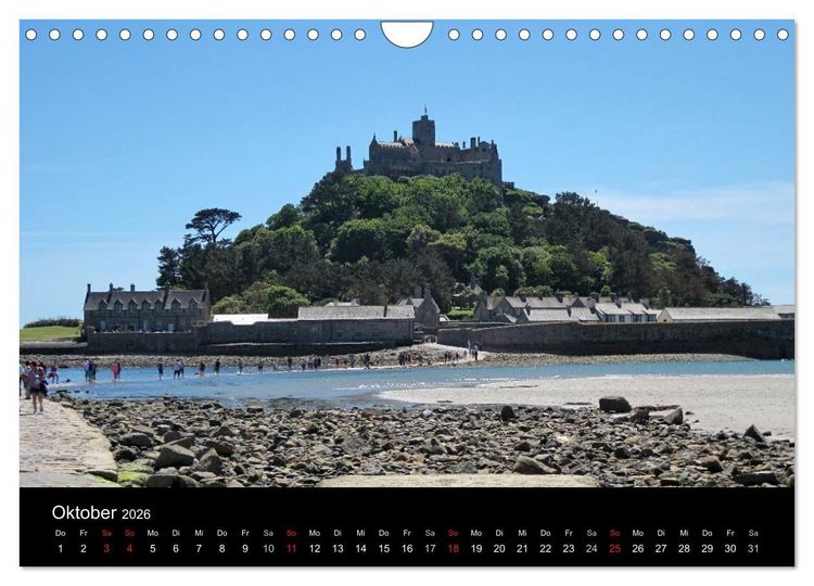 Produktbild: S&uuml;dwestengland (Wandkalender 2026 DIN A4 quer), CALVENDO Monatskalender